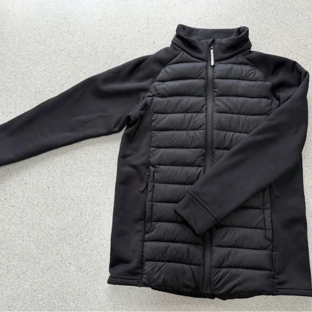 Polarn O Pyret Black Puffer Jacket Sz 6-7